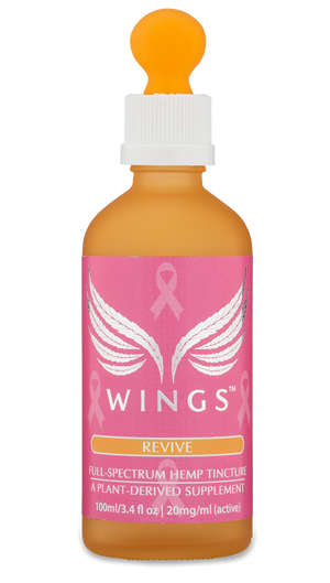 WINGS full-spectrum hemp tincture for cancer treatment or chemotherapy