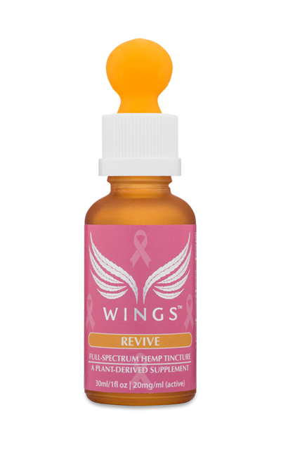WINGS full-spectrum hemp tincture for cancer treatment or chemotherapy