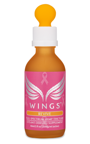 WINGS full-spectrum hemp tincture for cancer treatment or chemotherapy